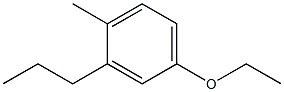 1-Ethoxy-4-methyl-3-propylbenzene Struktur