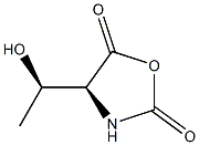 (4S)-4-[(1R)-1-Hydroxyethyl]oxazolidine-2,5-dione Struktur