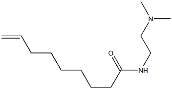 N-[2-(Dimethylamino)ethyl]-8-nonenamide Struktur