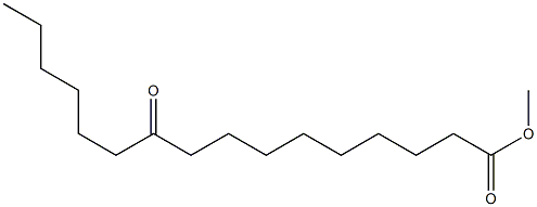 10-ケトパルミチン酸メチル 化學構造式