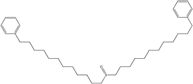 Phenyldodecyl sulfoxide Struktur