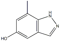 7-methyl-1H-indazol-5-ol Struktur