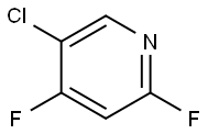 5-chloro-2,4-difluoropyridine Struktur