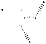 Chromium thiocyanate test solution (Pharmacopoeia) Struktur