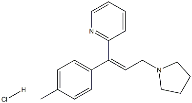 Triprolidine hydrochloride standard Struktur