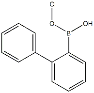 2-Chloro-2-biphenylboronic acid Struktur