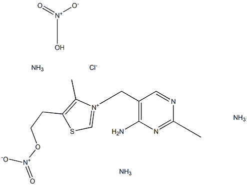 VITAMIN B1 MONONITRATE(THIAMINE MONONITRATE) Struktur