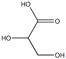 2,3-dihydroxypropionic acid Struktur