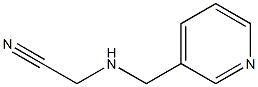 2-[(pyridin-3-ylmethyl)amino]acetonitrile Struktur