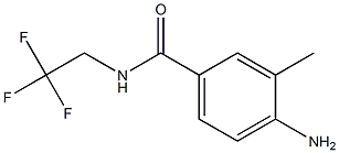 4-amino-3-methyl-N-(2,2,2-trifluoroethyl)benzamide Struktur