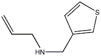 prop-2-en-1-yl(thiophen-3-ylmethyl)amine Struktur