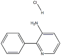 3-AMINO-2-PHENYLPYRIDINE HCL Struktur