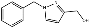 (1-Benzyl-1H-pyrazol-3-yl)-methanol Struktur