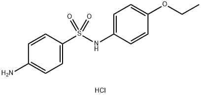 4-amino-N-(4-ethoxyphenyl)benzenesulfonamide hydrochloride Struktur