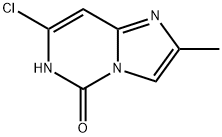 7-chloro-2-methylimidazo[1,2-c]pyrimidin-5(6H)-one, 1059191-51-3, 結(jié)構(gòu)式