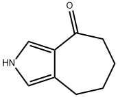 Cyclohepta[c]pyrrol-4(2H)-one, 5,6,7,8-tetrahydro- Struktur