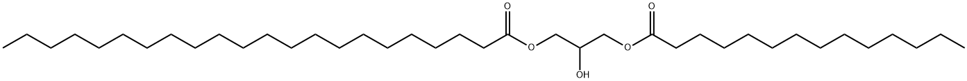 1-Myristoyl-3-Docosanoyl-rac-glycerol Struktur