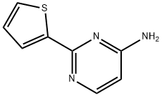 4-Amino-2-(2-thienyl)pyrimidine Struktur