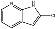 2-chloro-1H-pyrrolo[2,3-b]pyridine Struktur