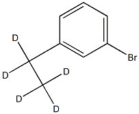 1-bromo-3-(ethyl-d5)benzene Struktur