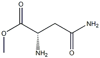 L-ASPARAGINE METHYL ESTER Struktur