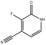 3-Fluoro-2-oxo-1,2-dihydro-pyridine-4-carbonitrile Struktur