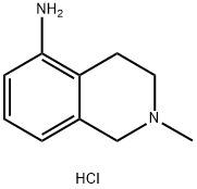 2-methyl-1,2,3,4-tetrahydroisoquinolin-5-amine dihydrochloride Struktur