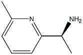 (S)-1-(6-methylpyridin-2-yl)ethan-1-amine Struktur