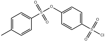 Benzenesulfonyl chloride, 4-[[(4-methylphenyl)sulfonyl]oxy]- Struktur