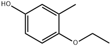 Phenol, 4-ethoxy-3-methyl- Struktur