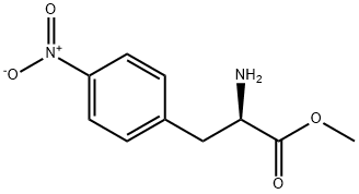 METHYL (2R)-2-AMINO-3-(4-NITROPHENYL)PROPANOATE Struktur