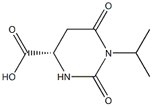 (S)-1-Isopropyl-2,6-dioxohexahydropyrimidine-4-carboxylic acid Struktur