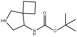 tert-butyl (6-azaspiro[3.4]octan-8-yl)carbamate Struktur