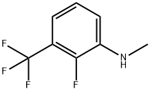 2-fluoro-N-methyl-3-(trifluoromethyl)aniline Struktur