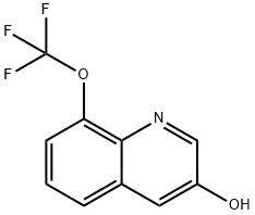 8-(trifluoromethoxy)quinolin-3-ol Struktur