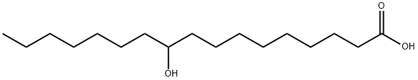 10-Hydroxyheptadecanoic acid Struktur