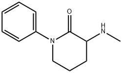 3-(methylamino)-1-phenylpiperidin-2-one Struktur