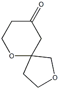 2,6-dioxaspiro[4.5]decan-9-one Struktur