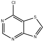 7-chlorothiazolo[4,5-d]pyrimidine Struktur