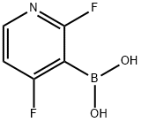 Boronic acid, B-(2,4-difluoro-3-pyridinyl)- Struktur