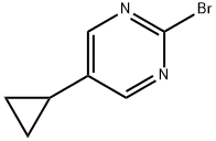 2-Bromo-5-cyclopropylpyrimidine, 1353855-47-6, 結(jié)構(gòu)式