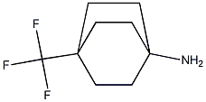 4-(trifluoromethyl)bicyclo[2.2.2]octan-1-amine Struktur