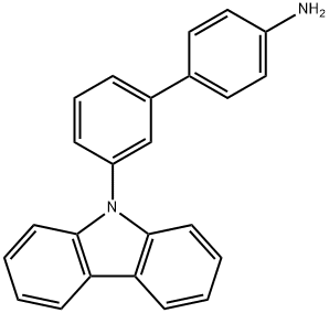 3'-(9H-carbazol-9-yl)-[1,1'-biphenyl]-4-amine Struktur