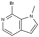 7-Bromo-1-methyl-1H-pyrrolo[2,3-c]pyridine Struktur