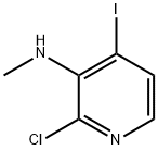 (2-Chloro-4-iodo-pyridin-3-yl)-methyl-amine Struktur