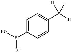 4-(Methyl-d3)-phenylboronic acid Struktur