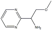 2-METHOXY-1-(PYRIMIDIN-2-YL)ETHAN-1-AMINE Struktur