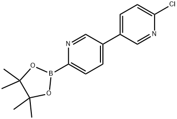 5-(6-Chloro-3-pyridyl)pyridine-2-boronic acid pinacol ester Struktur