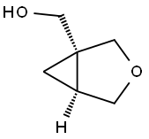 ((1R,5S)-3-oxabicyclo[3.1.0]hexan-1-yl)methanol Struktur