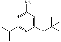 4-Amino-2-(iso-propyl)-6-(tert-butoxy)pyrimidine, 1412956-90-1, 結(jié)構(gòu)式